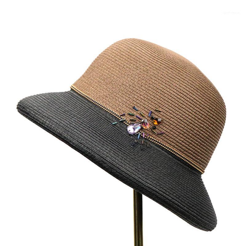 2020 Women's Natural Wide Rim Rolfe Silk Hat Beach Summer Sun Hat Hook Portable Sun1
2020 Women's Natural Wide Rim Rolfe Silk Hat Beach Summer Sun Hat Hook Portable Sun1