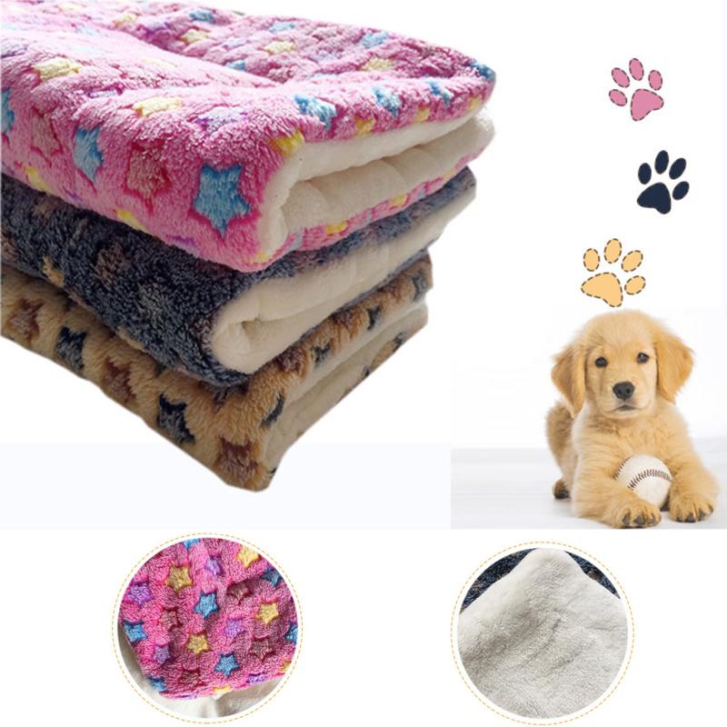 2 Pcs Coral Fleece Blanket Pet Mat With Stars Patterns Household Necessary Cute Blanket Pet Mat Thickening Type
2 Pcs Coral Fleece Blanket Pet Mat With Stars Patterns Household Necessary Cute Blanket Pet Mat Thickening Type