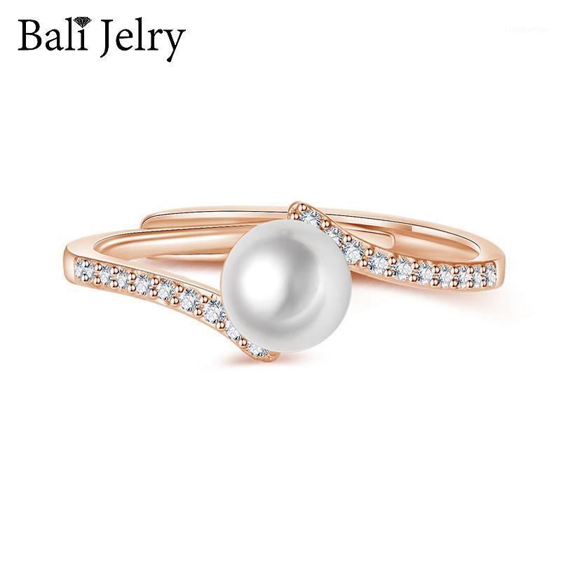 Cluster Rings Bali Jelry Fashion Women Ring 925 Silver Jewelry Pearl Zircon Gemstones Open Fine Accessories For Wedding Engagement Party, Golden;silver
Cluster Rings Bali Jelry Fashion Women Ring 925 Silver Jewelry Pearl Zircon Gemstones Open Fine Accessories For Wedding Engagement Party, Golden;silver