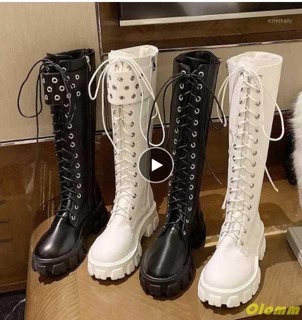 Leather Motorcycle Boots Punk Boots Shoes Boot Knee-high Cross-tied Winter Women Botas Mujer Round Toe1, Black
Leather Motorcycle Boots Punk Boots Shoes Boot Knee-high Cross-tied Winter Women Botas Mujer Round Toe1, Black