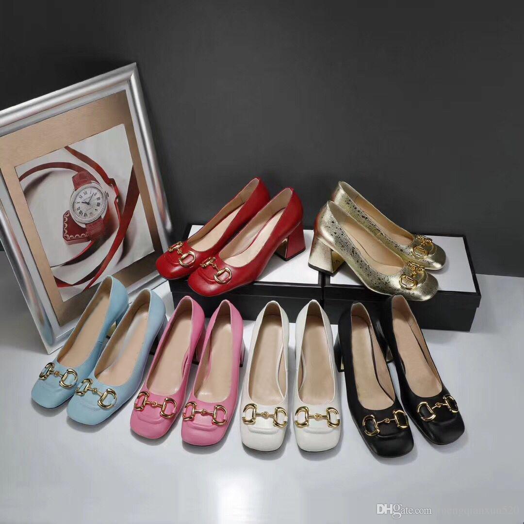 2021 New Square Dress Women Shoes Summer fashion cowhide high heels Coarser heel 100% leather Metal buckle lady designer heeled boat shoe La, Black
2021 New Square Dress Women Shoes Summer fashion cowhide high heels Coarser heel 100% leather Metal buckle lady designer heeled boat shoe La, Black
