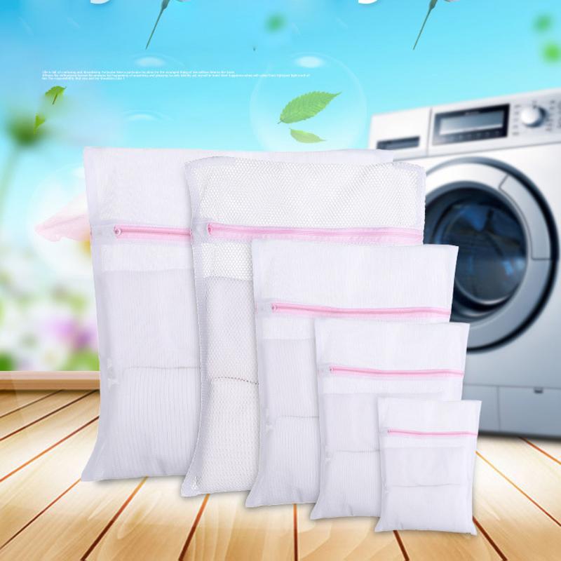 2 Pack Mesh Laundry Bag Delicates Laundry Bag Large Wash with New Honeycomb Mesh Ligerie Net Bags for Washing
2 Pack Mesh Laundry Bag Delicates Laundry Bag Large Wash with New Honeycomb Mesh Ligerie Net Bags for Washing