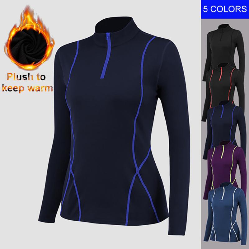 Women'S Autumn/Winter Plus Velvet Long Sleeves Yoga Sportswear Fitness Running Bodysuit Semi-Zip-Up Clothing 02513, Black pants
Women'S Autumn/Winter Plus Velvet Long Sleeves Yoga Sportswear Fitness Running Bodysuit Semi-Zip-Up Clothing 02513, Black pants