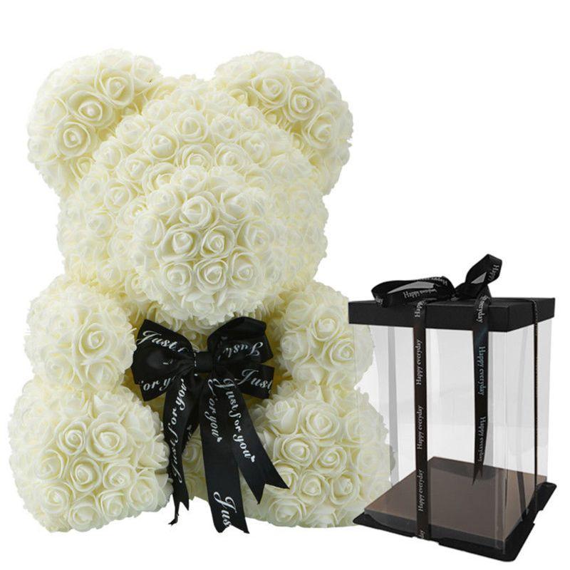 Artificial PE Flowers Rose Bear With Gift Box Teddy Bears Valentine Birthday Gifts 875A
Artificial PE Flowers Rose Bear With Gift Box Teddy Bears Valentine Birthday Gifts 875A