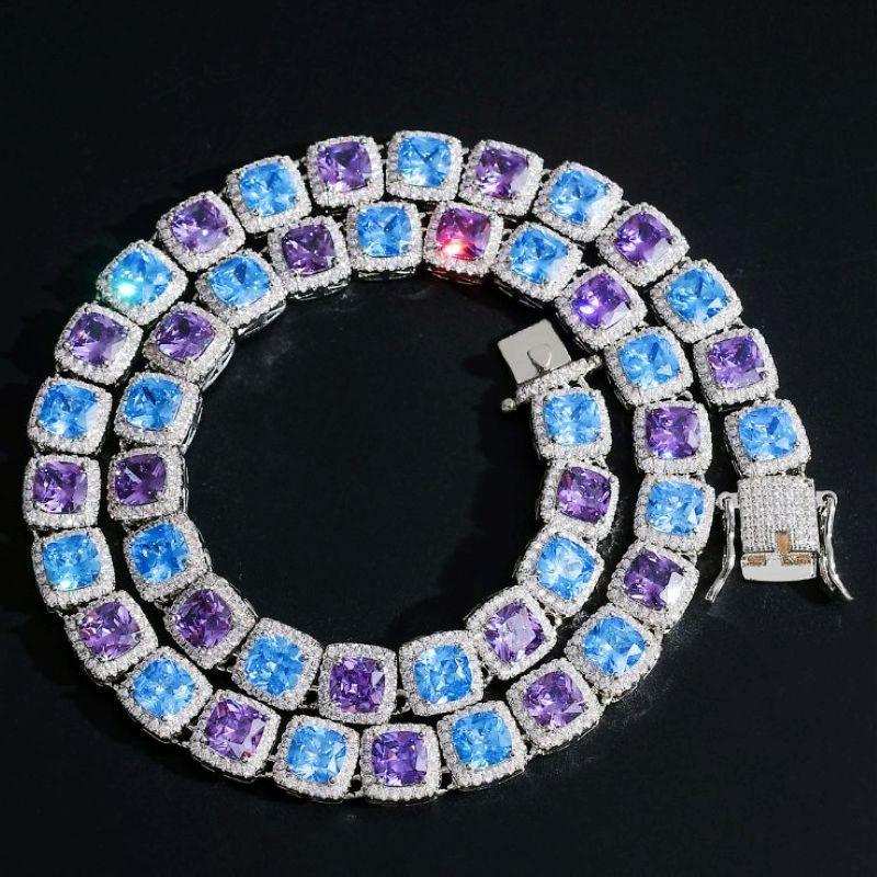 10mm Hiphop man Necklace for women Box Chain Miami Heavy Quality Cuban Chain Full Colorful Zircon Necklace
10mm Hiphop man Necklace for women Box Chain Miami Heavy Quality Cuban Chain Full Colorful Zircon Necklace