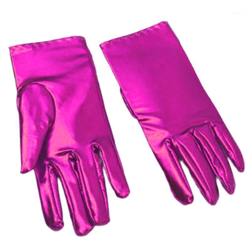 Faux Pantent Leather Spandex Short Gloves Shiny Metallic Solid Color Mittens T8NB1
Faux Pantent Leather Spandex Short Gloves Shiny Metallic Solid Color Mittens T8NB1
