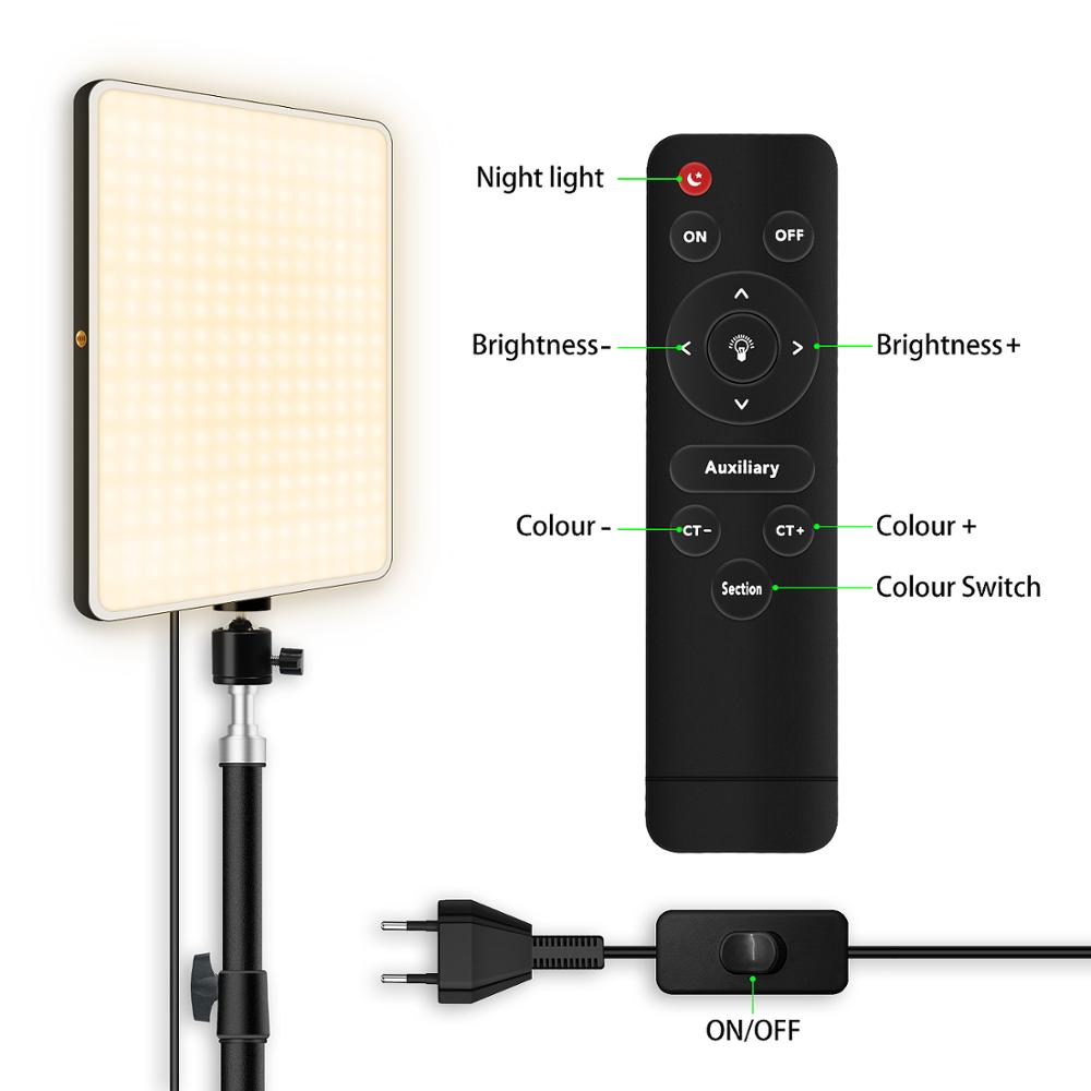 Yingnuost LED Lighting Panel Remote Control Video Lamp with Stand for Photography Studio Photo Filming Live Streaming On Sale