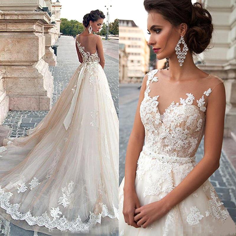 2021 New Simple No Apply Tulle Dress Button Illusion Return Empire Princess Dressed in Wedding Gowns with Beads 8E9K, White
2021 New Simple No Apply Tulle Dress Button Illusion Return Empire Princess Dressed in Wedding Gowns with Beads 8E9K, White