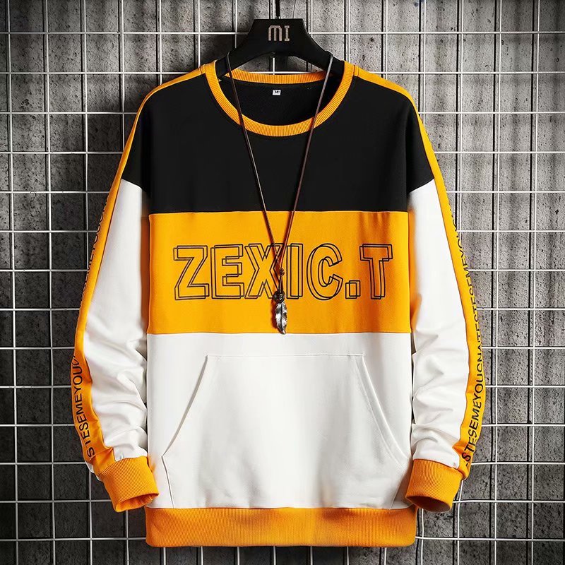 2020 Men's Hoodies Hip Hop Long sleeve Splicing pullover Sweatshirts Male Casual Streetwear O-Neck Loose Hoodie Men, Black
2020 Men's Hoodies Hip Hop Long sleeve Splicing pullover Sweatshirts Male Casual Streetwear O-Neck Loose Hoodie Men, Black