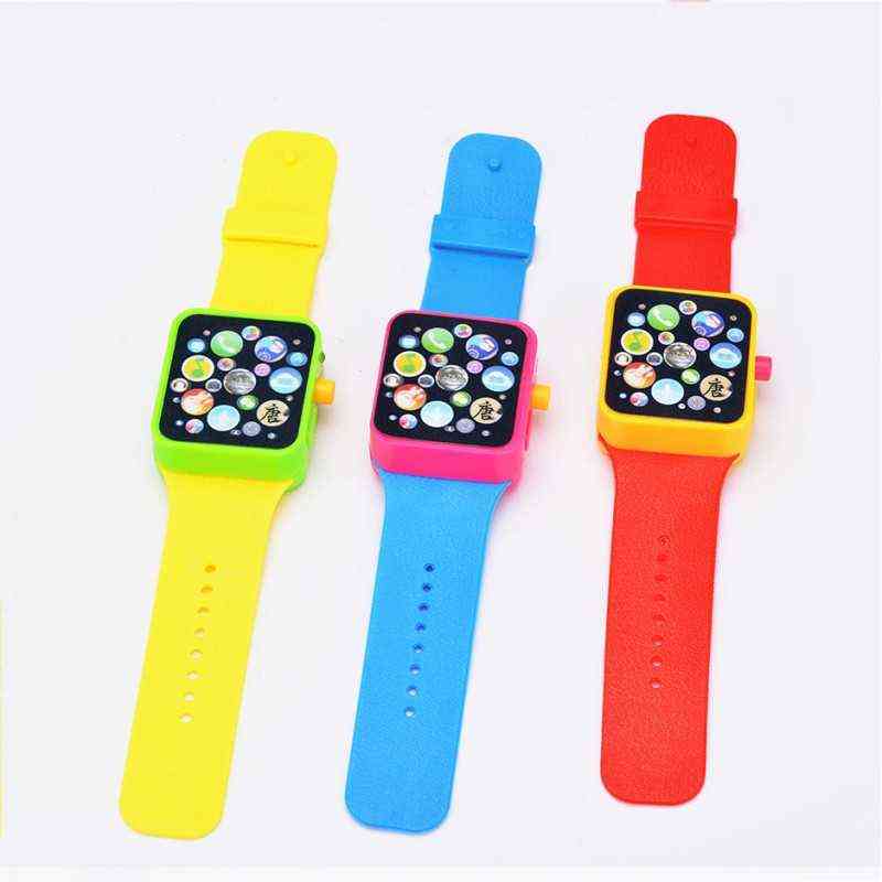 6 Colors Plastic Digital Watch for Kids Boys Girls High quality Toddler Smart Watch for Dropshipping Toy Watch G1224