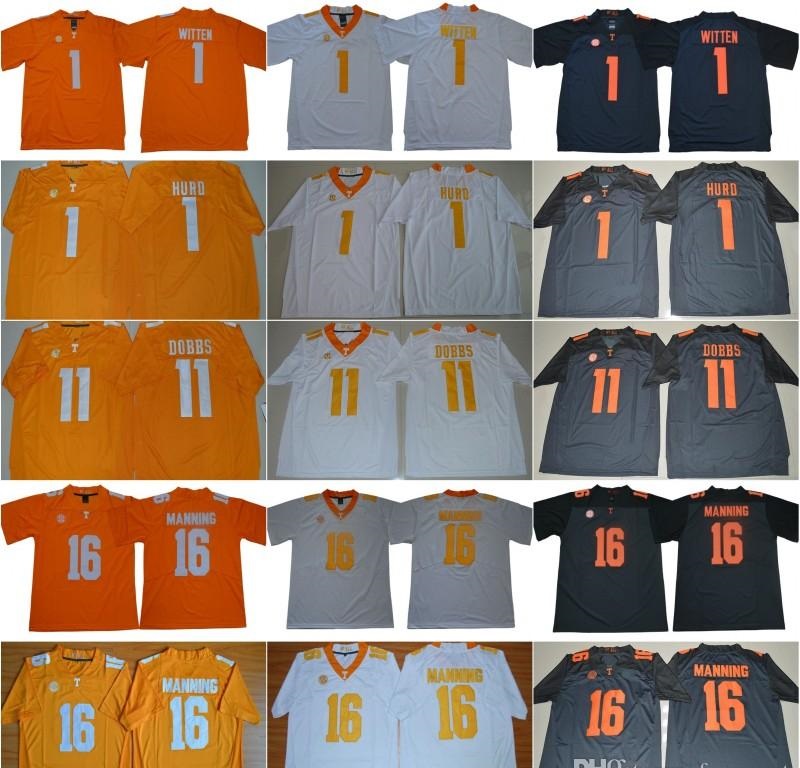 NCAA 16 Peyton Manning Tennessee Volunteers College #1 Jason Witten Jersey Jalen Hurd Orange Grey White 11 Joshua Dobbs Football Jerseys, As shown in illustration
NCAA 16 Peyton Manning Tennessee Volunteers College #1 Jason Witten Jersey Jalen Hurd Orange Grey White 11 Joshua Dobbs Football Jerseys, As shown in illustration