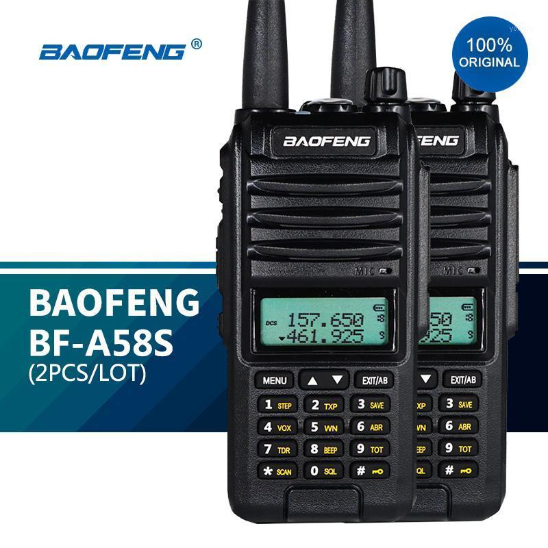 2PCS BF-A58S Dual Band Ham Portable Radio Baofeng A58S uhf vhf Walkie Talkies 5W Tri Band hf Transceiver New cb 2way Radios 20201
2PCS BF-A58S Dual Band Ham Portable Radio Baofeng A58S uhf vhf Walkie Talkies 5W Tri Band hf Transceiver New cb 2way Radios 20201