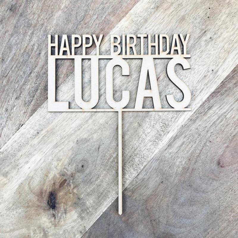 Custom Personalized Name Birthday Cake Topper,Birthday Party Supplies,Unique Rustic Birthday Cake Decor,Wooden Acrylic Gold Gift
Custom Personalized Name Birthday Cake Topper,Birthday Party Supplies,Unique Rustic Birthday Cake Decor,Wooden Acrylic Gold Gift