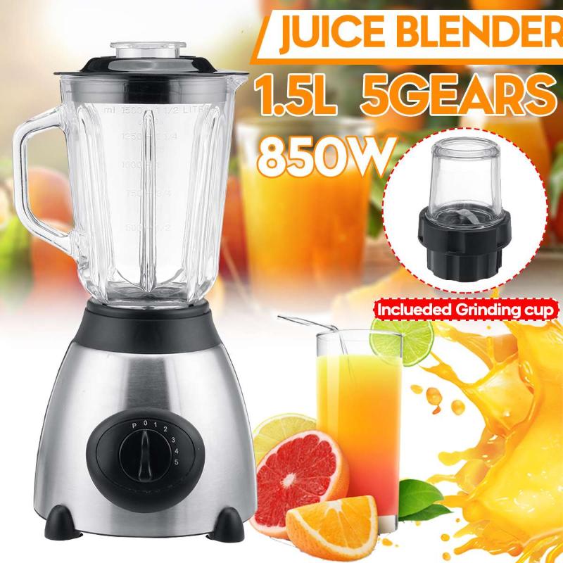 850W 1.5L 2 in 1 Fruit Vegetables blenders Cup BPA FREE Electric Juicer Ice Smoothie Mixer Machine Home Kitchen Processor
850W 1.5L 2 in 1 Fruit Vegetables blenders Cup BPA FREE Electric Juicer Ice Smoothie Mixer Machine Home Kitchen Processor
