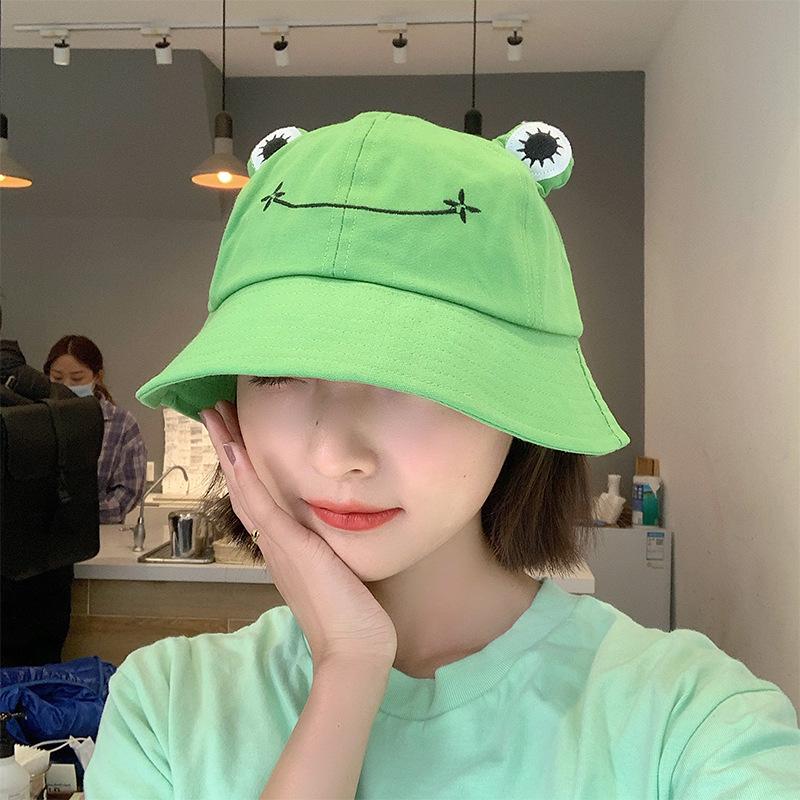 Fashion Frog Bucket Hat for Women Summer Autumn Plain Women Panama Outdoor Hiking Beach Fishing Cap Sunscreen Female Sunhat Bob, Black
Fashion Frog Bucket Hat for Women Summer Autumn Plain Women Panama Outdoor Hiking Beach Fishing Cap Sunscreen Female Sunhat Bob, Black