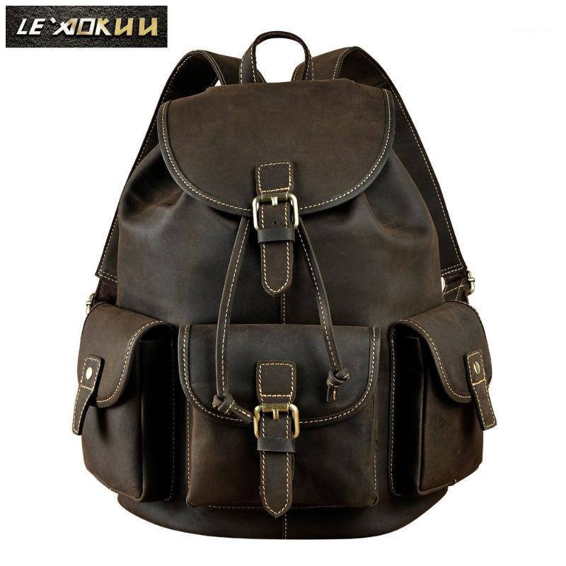 Original Leather Design Men Travel Casual Backpack Daypack Rucksack Fashion Knapsack College School Student Laptop Bag Male 99501, Blue
Original Leather Design Men Travel Casual Backpack Daypack Rucksack Fashion Knapsack College School Student Laptop Bag Male 99501, Blue