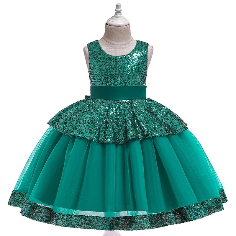 Girl's Dresses Dress For Girls Kids Clothing Sequined Lace Princess Tutu Catwalk Christmas Costume 2-10 Years Old Children Clothes, Red;yellow
Girl's Dresses Dress For Girls Kids Clothing Sequined Lace Princess Tutu Catwalk Christmas Costume 2-10 Years Old Children Clothes, Red;yellow
