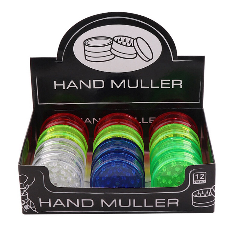 Electric Grinder Flat Three-layer Plastic Cigarette 60mm Grinders Hand Muller For Cutting Tobacco Dry Herb Chopper DHL
Electric Grinder Flat Three-layer Plastic Cigarette 60mm Grinders Hand Muller For Cutting Tobacco Dry Herb Chopper DHL