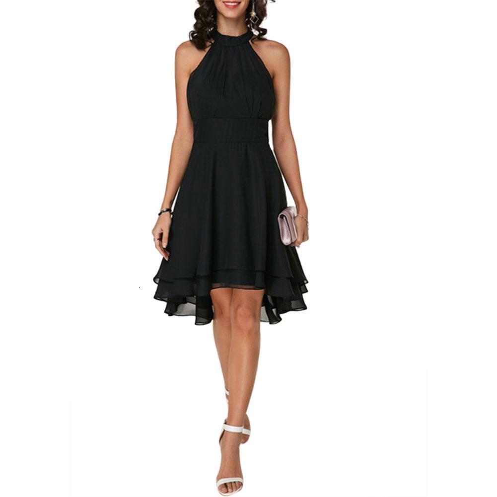 plus size fashion women elegant dress soft halter sleeveless asymmetric hem one piece ledies evening party casual slim dresses, Black;gray
plus size fashion women elegant dress soft halter sleeveless asymmetric hem one piece ledies evening party casual slim dresses, Black;gray