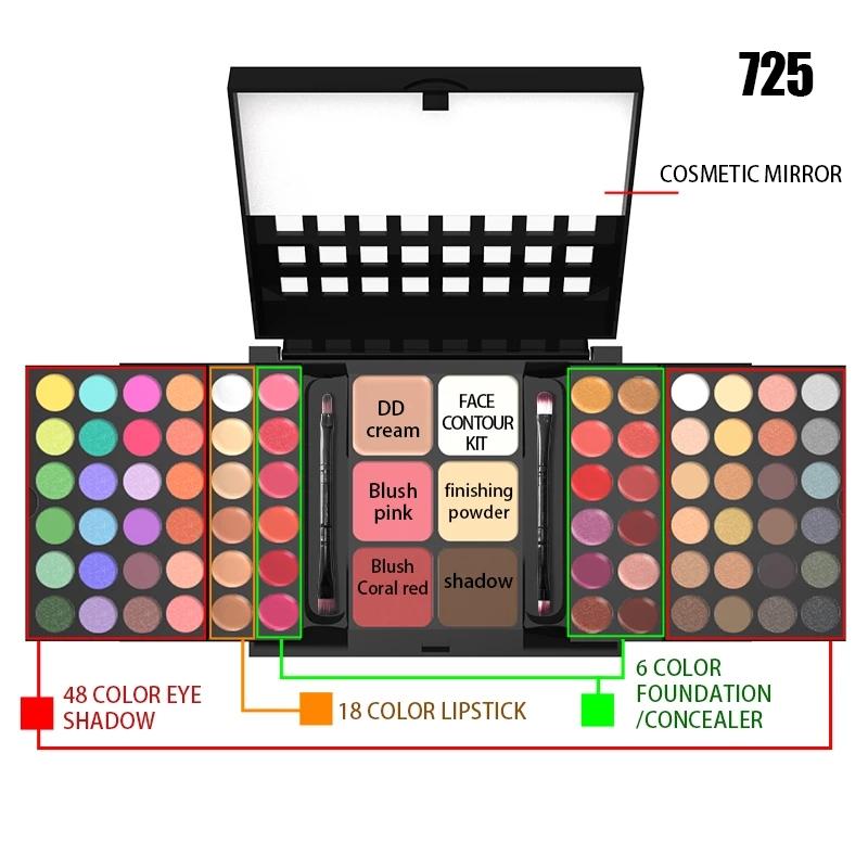 78 Colors Matte Glitter Eyeshadow Palette Foundation Blush Concealer Waterproof Full Makeup Set Cosmetics Beauty Makeup Kit, 78 colors-725-1
78 Colors Matte Glitter Eyeshadow Palette Foundation Blush Concealer Waterproof Full Makeup Set Cosmetics Beauty Makeup Kit, 78 colors-725-1