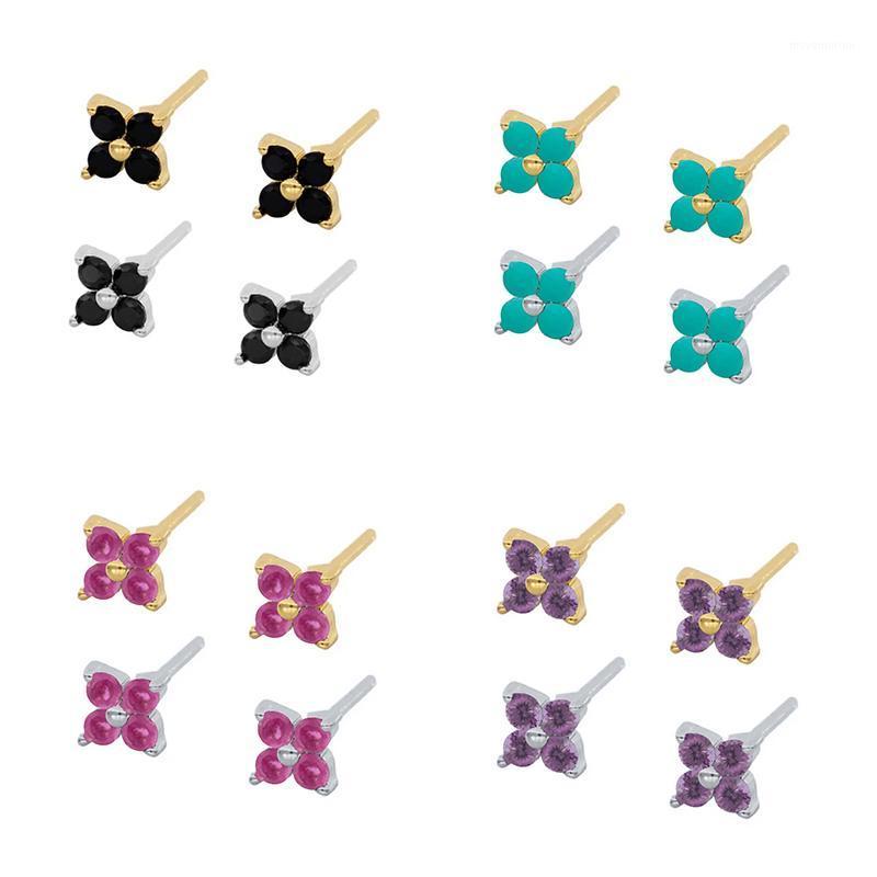 European American Fashion Trend S925 Pure Silver Simple Lotus Leaf Colorful Diamond Stud Earrings For Women Ladies Jewelry1
European American Fashion Trend S925 Pure Silver Simple Lotus Leaf Colorful Diamond Stud Earrings For Women Ladies Jewelry1