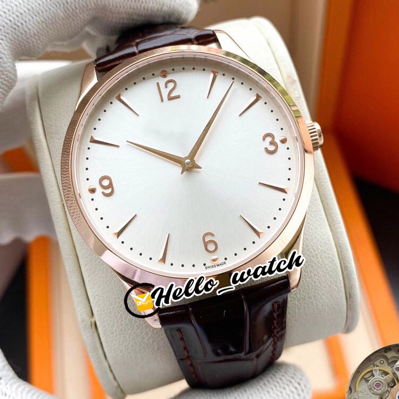 New Master Ultra Thin Rose Gold Case Q1348420 Q1342420 Automatic Mens Watch White Dial Brown Leather Strap Gents Watches HWJL Hello_Watch, Waterproof service
New Master Ultra Thin Rose Gold Case Q1348420 Q1342420 Automatic Mens Watch White Dial Brown Leather Strap Gents Watches HWJL Hello_Watch, Waterproof service