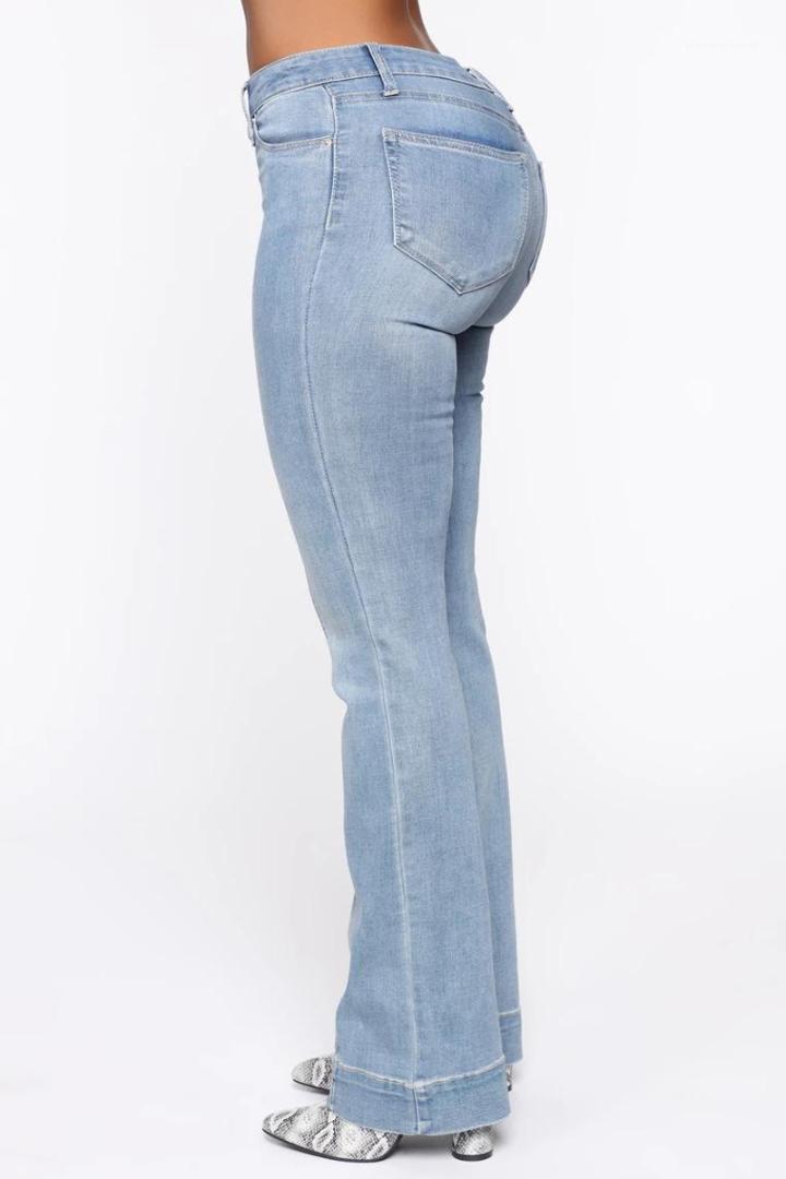 2019 Women High Waist Flare Jeans Skinny Denim Pants Sexy Push Up Trousers Stretch Bottom Jean Female Casual Jeans1, As pic
2019 Women High Waist Flare Jeans Skinny Denim Pants Sexy Push Up Trousers Stretch Bottom Jean Female Casual Jeans1, As pic