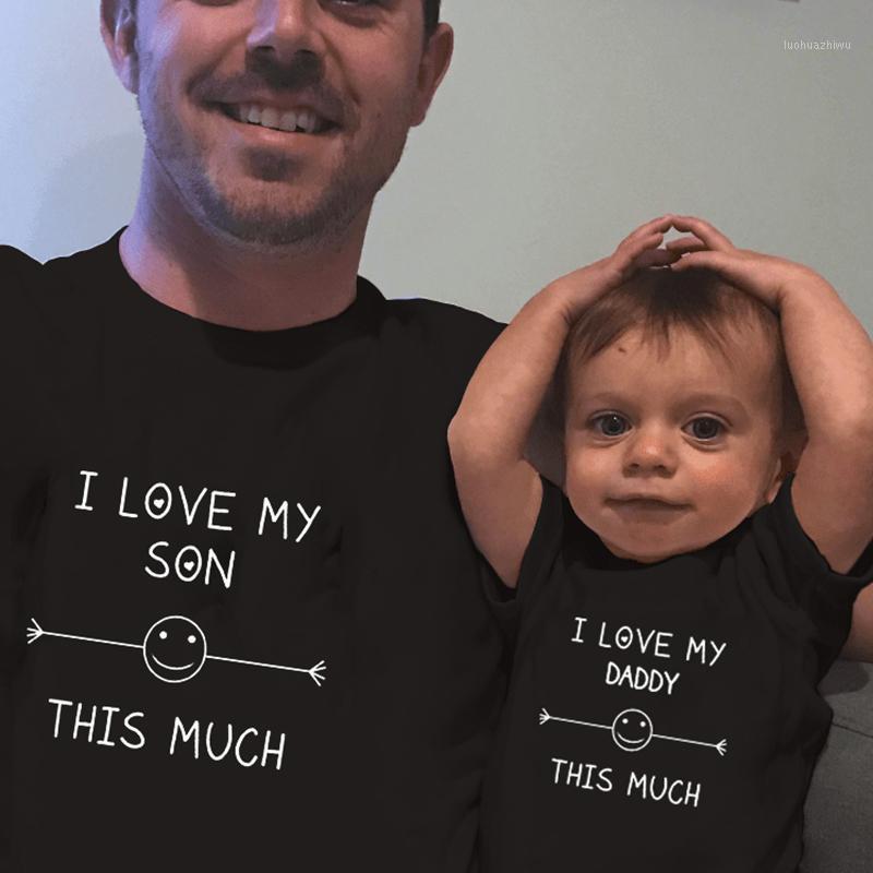 Men Women T-shirt Kids Clothes I LOVE MY DAD/SON THIS MUCH Letter Family Matching Clothes Mommy&Dad and Son&Daughter T shirt1, Black-gkp304a
Men Women T-shirt Kids Clothes I LOVE MY DAD/SON THIS MUCH Letter Family Matching Clothes Mommy&Dad and Son&Daughter T shirt1, Black-gkp304a