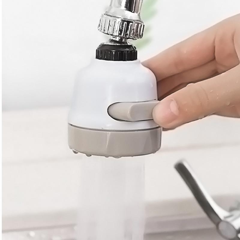 

Adjusting Tap Kitchen Faucet Shower Head 360 Rotate Filtered Replacement Water Saving Splash Regulator Nozzle Faucet Accessories1