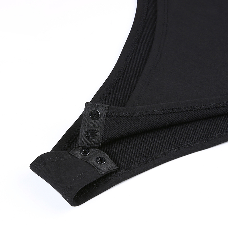 Rapcopter Patchwork Hooded Letter Printed Bodycon Jumpsuits Autumn Streetwear Harajuku Women Bodysuit Casual Cotton Body Rompers T200323