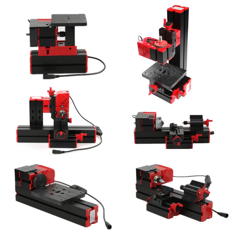 Mini Lathe Machine DIY Tools 6 in 1 Motorized Transformer Multipurpose Woodworking Driller Plastic Metal Wood Lathes 100-240V
Mini Lathe Machine DIY Tools 6 in 1 Motorized Transformer Multipurpose Woodworking Driller Plastic Metal Wood Lathes 100-240V