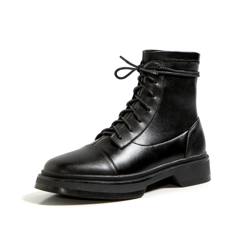 2021 New Pu Leather Ankle Boots Round Toe Casual Autumn Winter Square Heel Lace Up Women Party Shoes Size 34-43 J33o, Black patent
2021 New Pu Leather Ankle Boots Round Toe Casual Autumn Winter Square Heel Lace Up Women Party Shoes Size 34-43 J33o, Black patent