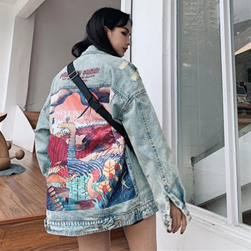 YICIYA 2021 New Autumn Winter Cartoon Print Long Denim Jacket Women Funny Vintage Streetwear Punk Style Jean Jacket Autumn Hot, Blue
YICIYA 2021 New Autumn Winter Cartoon Print Long Denim Jacket Women Funny Vintage Streetwear Punk Style Jean Jacket Autumn Hot, Blue