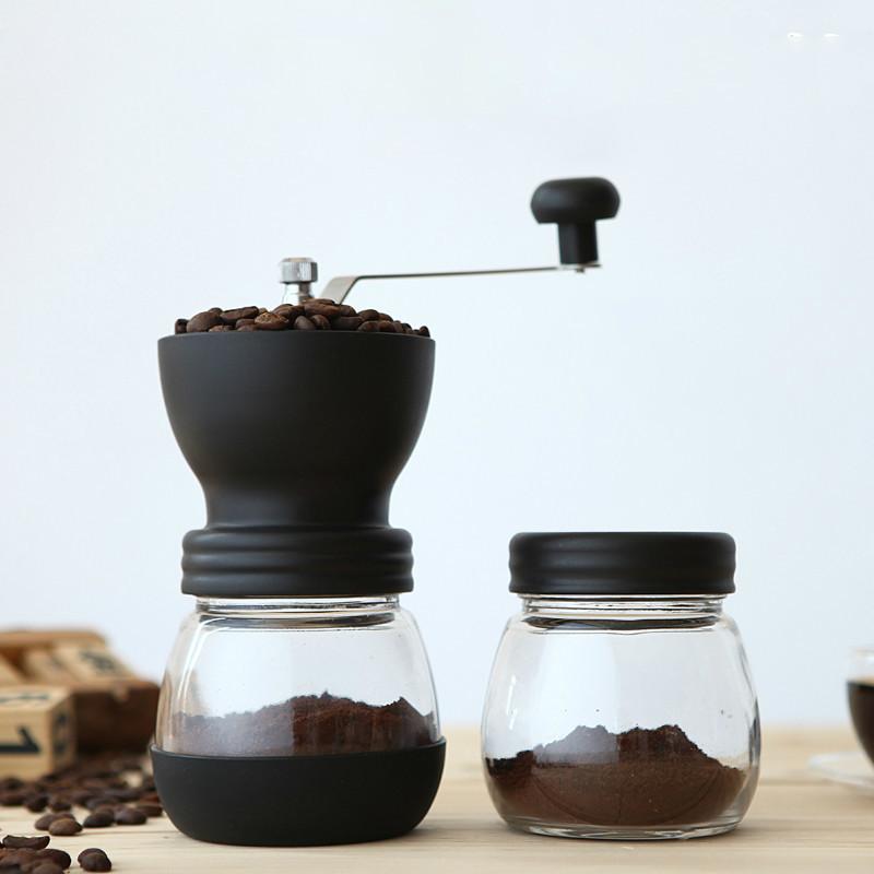 Coffee Grinder Hot Ceramic Millstone Manual for Home Office with 2 Glass Sealed Pots Portable Coffee Mill tool Easy Cleaning
Coffee Grinder Hot Ceramic Millstone Manual for Home Office with 2 Glass Sealed Pots Portable Coffee Mill tool Easy Cleaning
