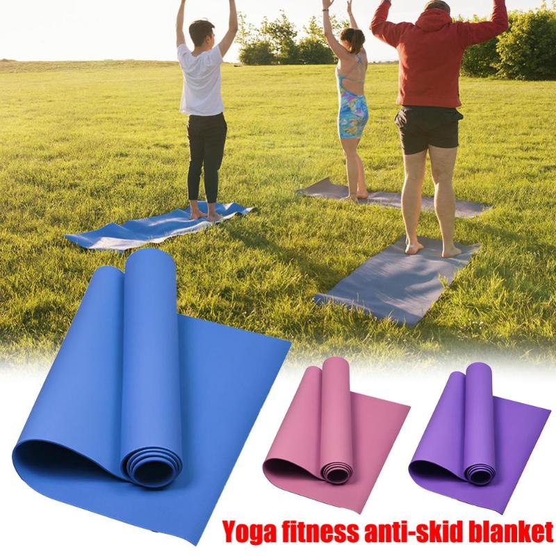 173x60x0.4cm Yoga Mat Lose Weight Waterproof Moisture-proof Sport Mat Fitness Folding Gymnastics Pilates Exercise Health, Blue
173x60x0.4cm Yoga Mat Lose Weight Waterproof Moisture-proof Sport Mat Fitness Folding Gymnastics Pilates Exercise Health, Blue