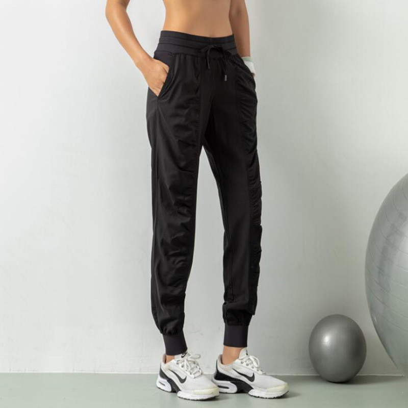 Yoga Loose Sweatpants Women's Fitness Sports Running Stretch Slimming Feet Sweat Absorbent Outdoor Trousers