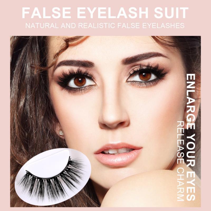 Three Pairs Of 3D Magnetic false eyelashes Eyeliner Liquid False Eyelashes Set Can be used repeatedly Magnet
Three Pairs Of 3D Magnetic false eyelashes Eyeliner Liquid False Eyelashes Set Can be used repeatedly Magnet