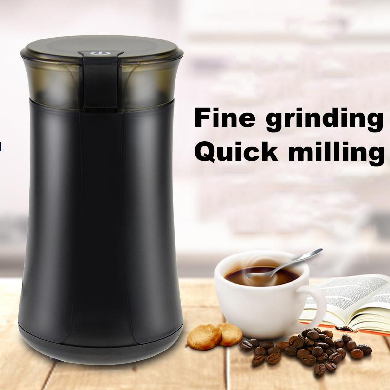 150WEU/UK Plug Electric CoffeeBean Grinder Mini Kitchen Salt Pepper Grinder Powerful Beans Spices Nut Seed Bean Grind Mill
150WEU/UK Plug Electric CoffeeBean Grinder Mini Kitchen Salt Pepper Grinder Powerful Beans Spices Nut Seed Bean Grind Mill