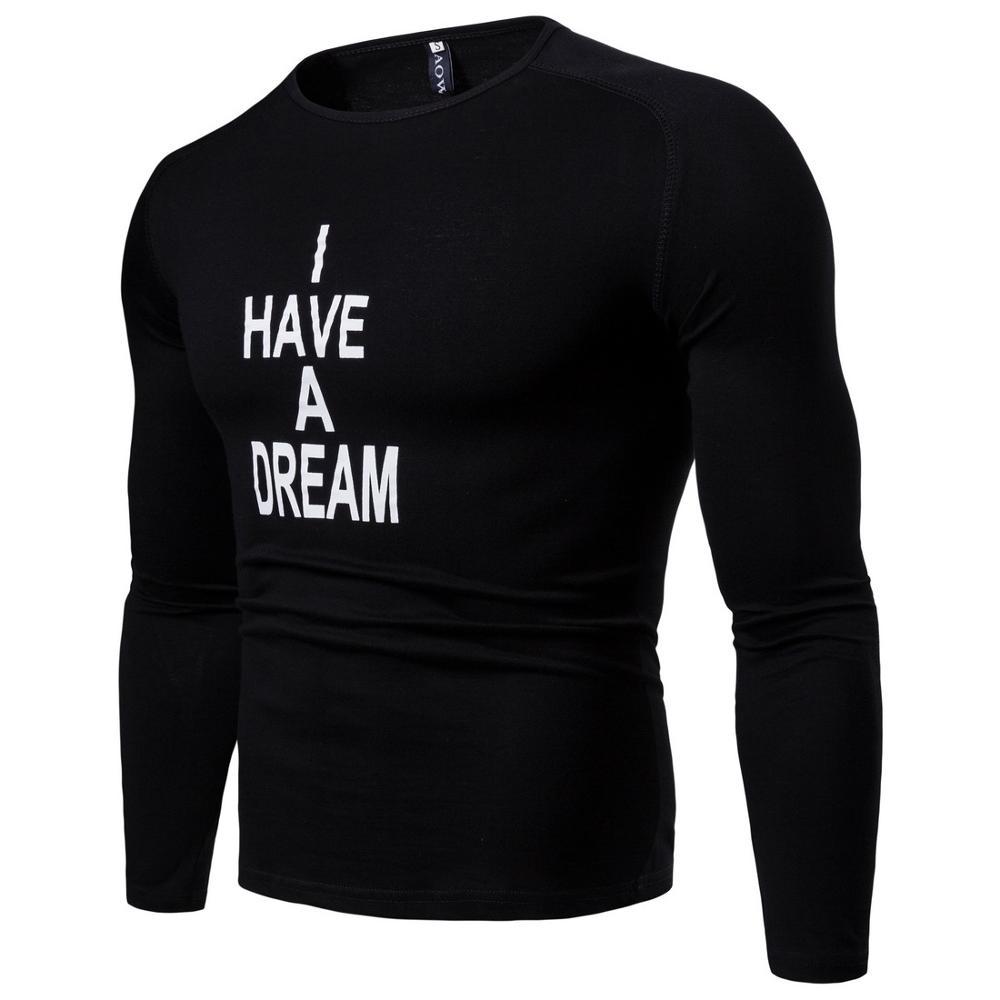 2021 New Men Shirts Pure Cotton Casual Long Sleeve Print T-shirt Man t Shirt Tol7, Black
2021 New Men Shirts Pure Cotton Casual Long Sleeve Print T-shirt Man t Shirt Tol7, Black