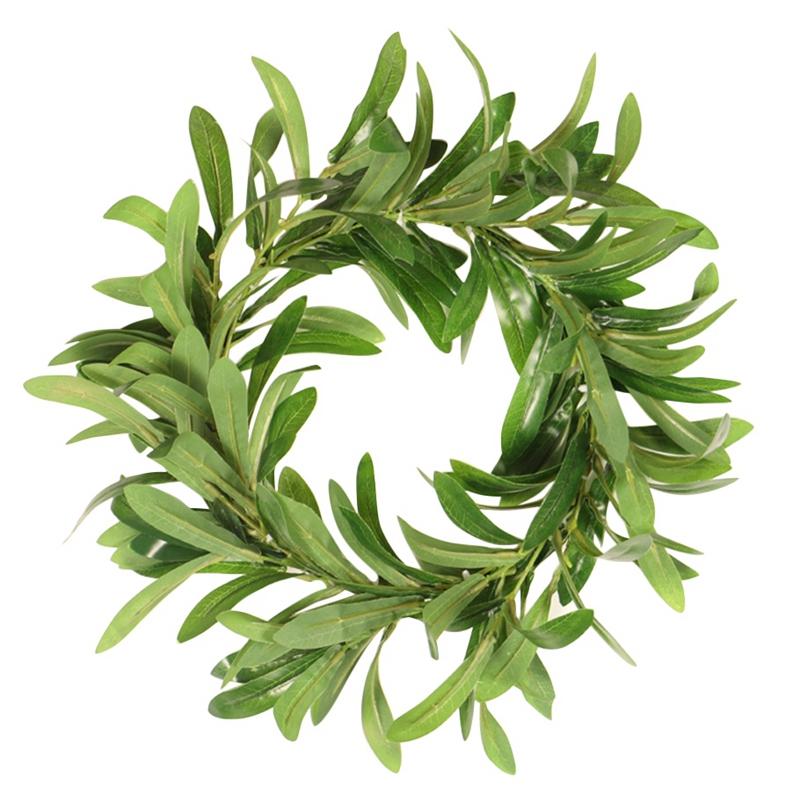 Artificial Olive Wreath, Fake Green Leaves Wreath for Home Front Door Hanging Wall Window Wedding Party All Season Decor
Artificial Olive Wreath, Fake Green Leaves Wreath for Home Front Door Hanging Wall Window Wedding Party All Season Decor
