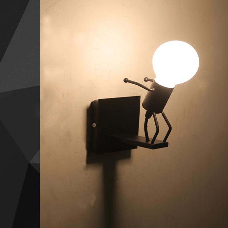 Cartoon Wall Light Fixtures LED Lamp Creative Doll Mounted Modern Iron Bedside Sconce Lamp for Kids Baby Room Living Room DA
Cartoon Wall Light Fixtures LED Lamp Creative Doll Mounted Modern Iron Bedside Sconce Lamp for Kids Baby Room Living Room DA