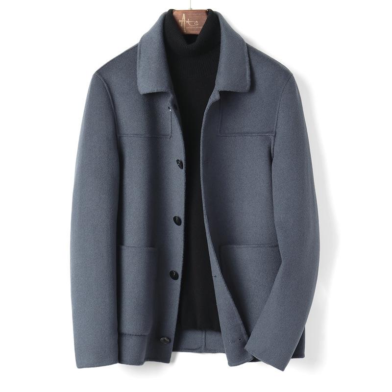 Autumn outfit wool coat Men's brief paragraph no tooling cloth cashmere coat man han edition double coat, Black
Autumn outfit wool coat Men's brief paragraph no tooling cloth cashmere coat man han edition double coat, Black