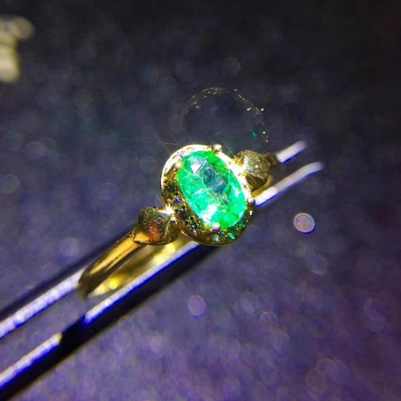 Cluster Rings Natural Real Emerald Ring Per Jewelry 4*6mm 0.52ct Gemstone 925 Sterling Silver Fine Handmade J210706, Golden;silver
Cluster Rings Natural Real Emerald Ring Per Jewelry 4*6mm 0.52ct Gemstone 925 Sterling Silver Fine Handmade J210706, Golden;silver