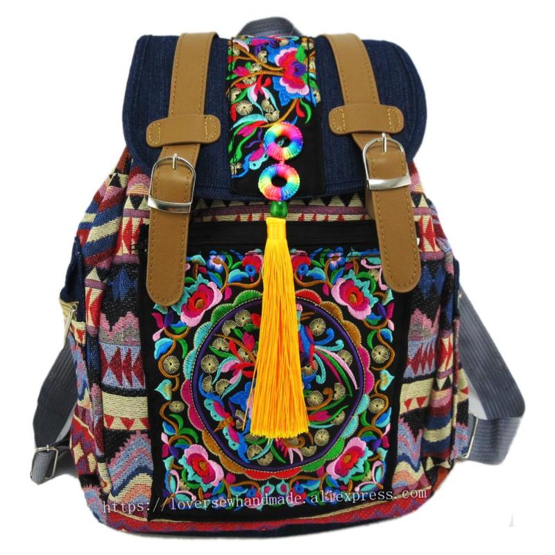 Tribal Vintage Hmong Thai Ethnic Boho hippie ethnic bag, rucksack backpack bag SYS-174, Pattern two
Tribal Vintage Hmong Thai Ethnic Boho hippie ethnic bag, rucksack backpack bag SYS-174, Pattern two