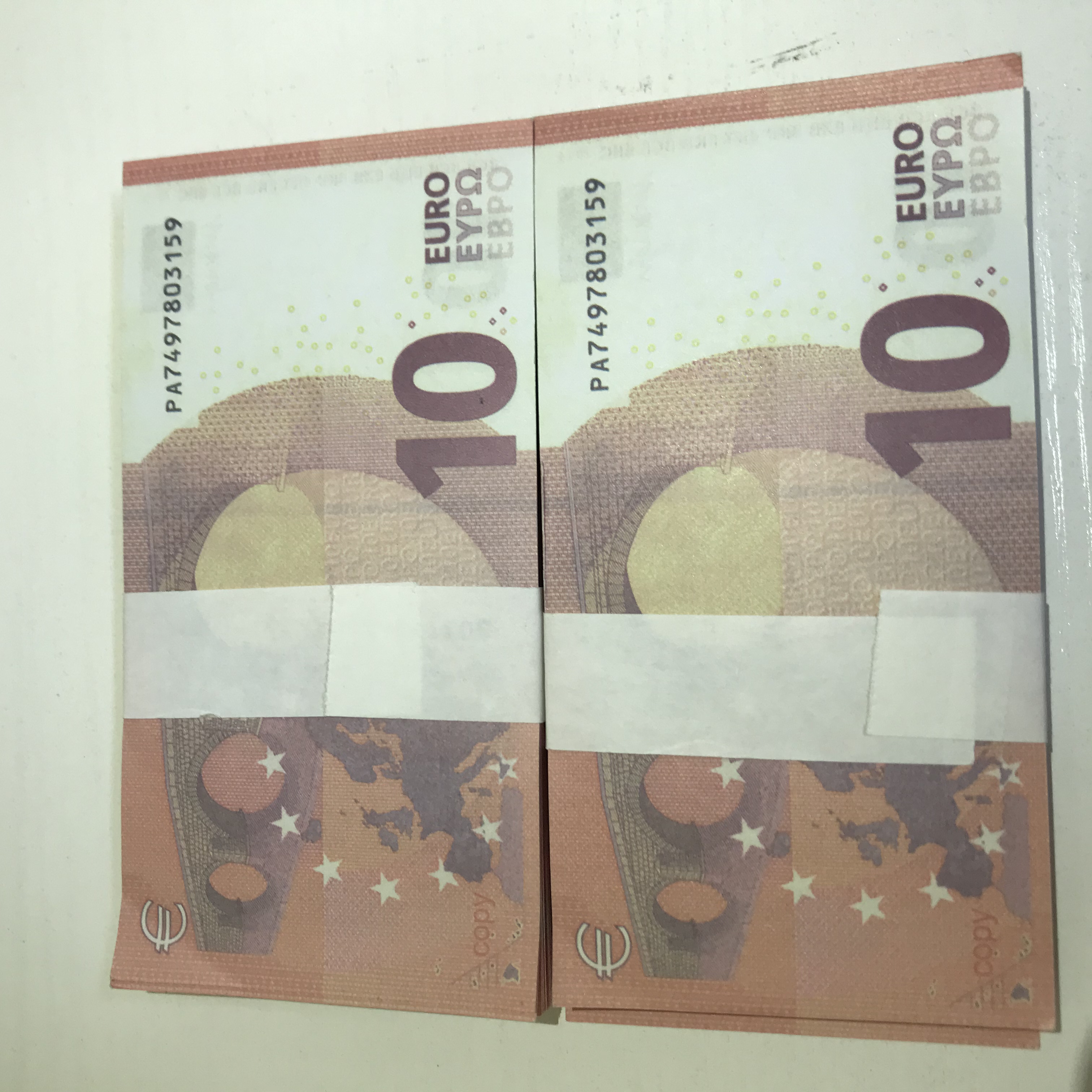 Bnhgd Bar Atmosphere 10 Euro LE10-1 Banknote Stage Toy Prop Money Counterfeit Party Plhjg
Bnhgd Bar Atmosphere 10 Euro LE10-1 Banknote Stage Toy Prop Money Counterfeit Party Plhjg