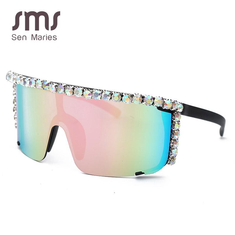 Vintage Pilot Diamond Sunglasses Women Men Luxury Mirror Pink Rhinestone Goggle Sun Glasses For Lady Half Frame Shades UV400
Vintage Pilot Diamond Sunglasses Women Men Luxury Mirror Pink Rhinestone Goggle Sun Glasses For Lady Half Frame Shades UV400