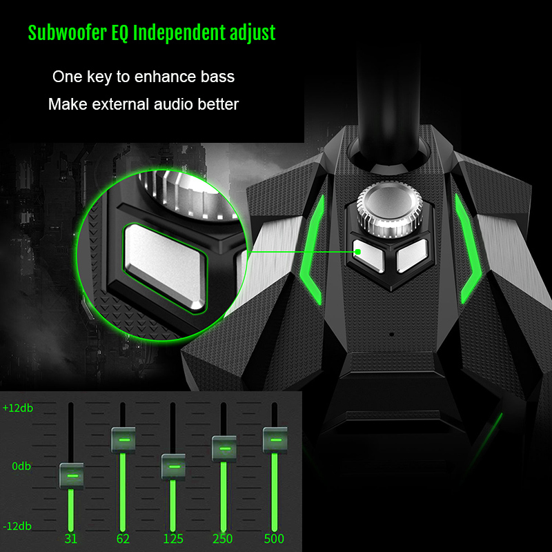 Dynamic Wired Microphone USB Studio Gaming 360 Omnidirectionnel PC Microphone for Computer Desktop Professional Dual Mic LED