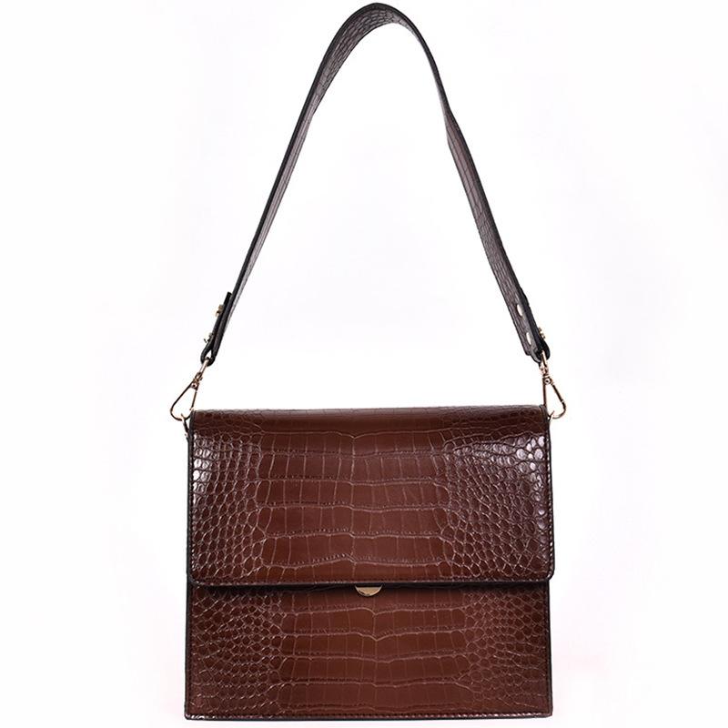 Female bag new trend stone pattern small square bag simple wild shoulder fashion messenger female women handbags, Black
Female bag new trend stone pattern small square bag simple wild shoulder fashion messenger female women handbags, Black