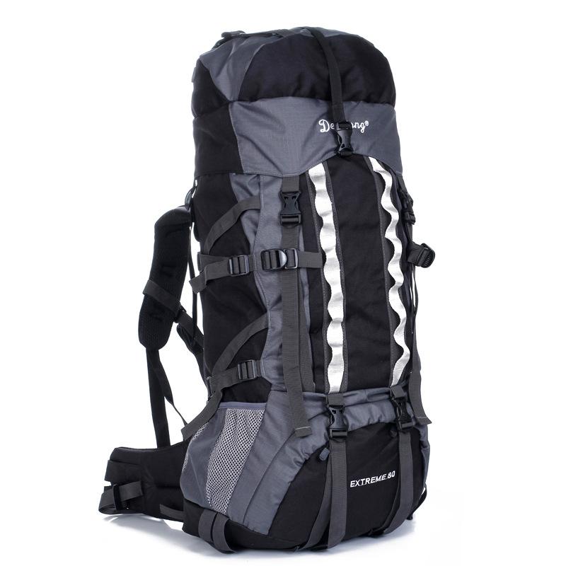 80L Outdoor Backpack Unisex Travel Multi-purpose Climbing Backpacks Hiking Big Capacity Rucksacks Camping Sports Bags, Black
80L Outdoor Backpack Unisex Travel Multi-purpose Climbing Backpacks Hiking Big Capacity Rucksacks Camping Sports Bags, Black