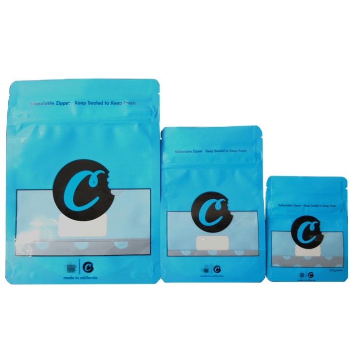Newest COOKIES California SF 8th 3.5g Mylar Childproof Bags 420 Packaging Connected Cookies Bag Size 3.5g-1/8 Bags
Newest COOKIES California SF 8th 3.5g Mylar Childproof Bags 420 Packaging Connected Cookies Bag Size 3.5g-1/8 Bags